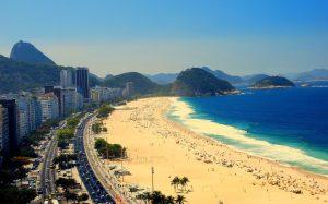 Bãi biển Copacabana thơ mộng