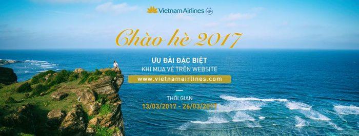 Vietnam Airlines siêu khuyến mãi vé máy bay 299000 đồng