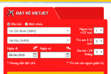 Hướng dẫn Check-in online Vietjet Air